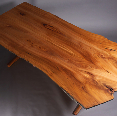 Madrone Table view from above, oblique. Madrone Table view from above, oblique.